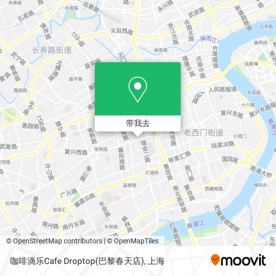 咖啡滴乐Cafe Droptop(巴黎春天店)地图