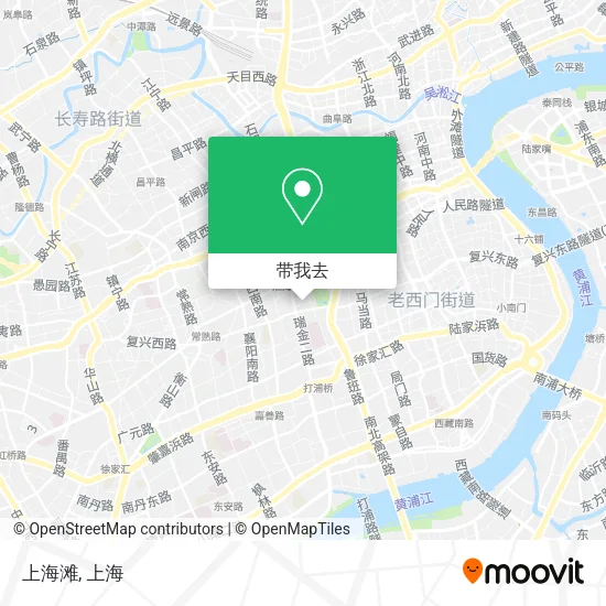 上海滩地图