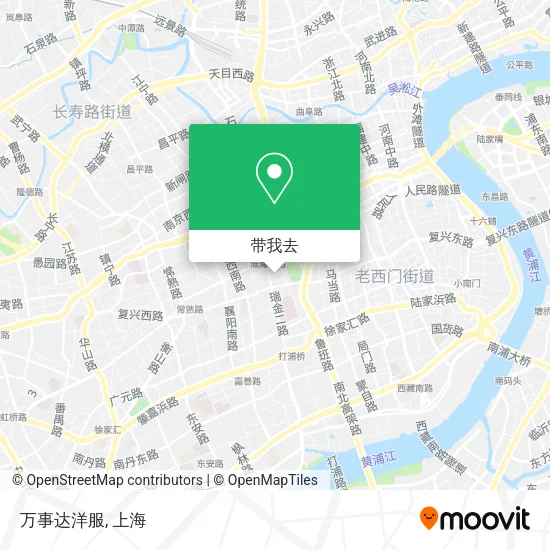 万事达洋服地图