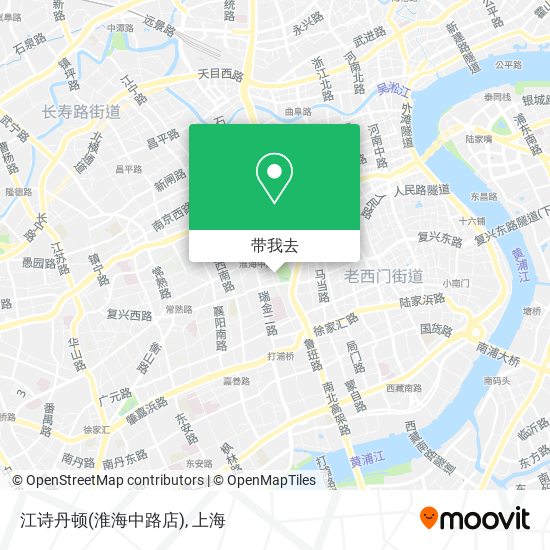 江诗丹顿(淮海中路店)地图