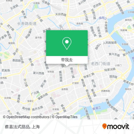 蔡嘉法式甜品地图