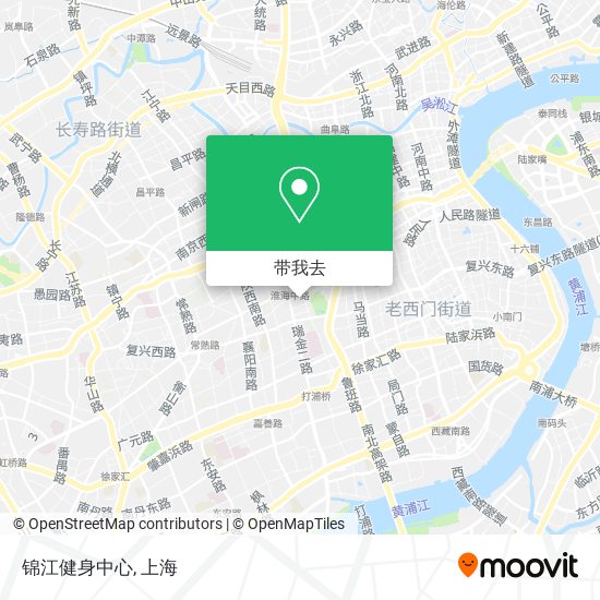 锦江健身中心地图