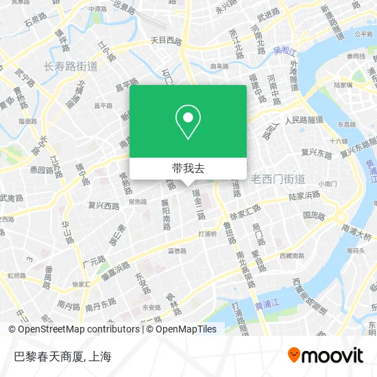 巴黎春天商厦地图