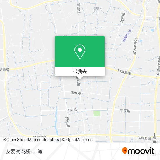 友爱菊花桥地图