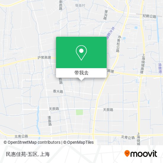 民惠佳苑-五区地图