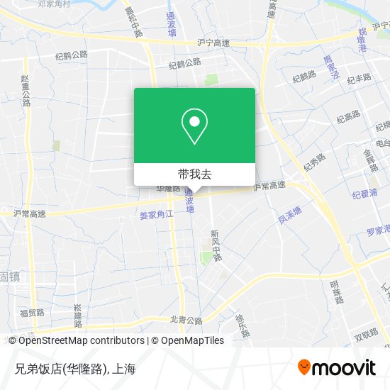 兄弟饭店(华隆路)地图