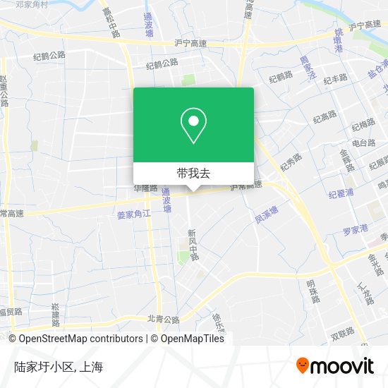 陆家圩小区地图