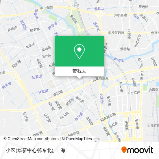 小区(华新中心邨东北)地图