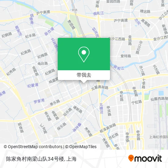 陈家角村南梁山队34号楼地图