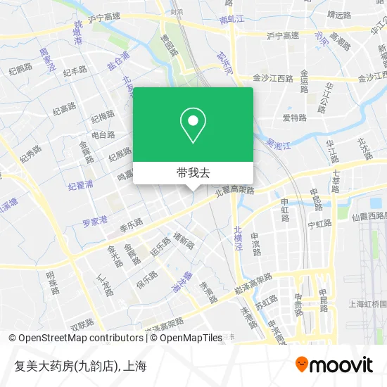 复美大药房(九韵店)地图
