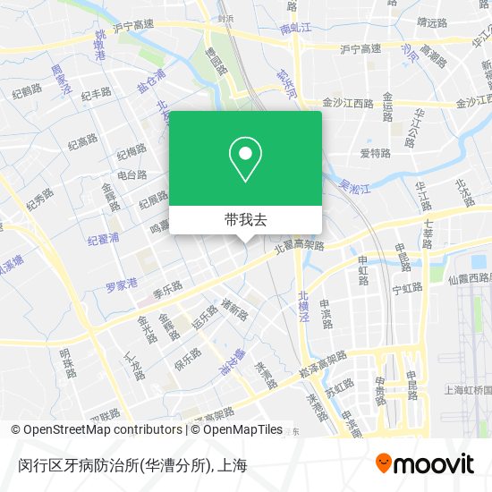 闵行区牙病防治所(华漕分所)地图