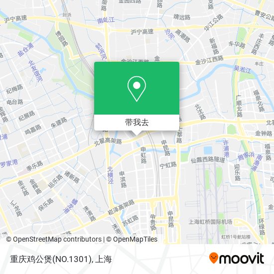 重庆鸡公煲(NO.1301)地图