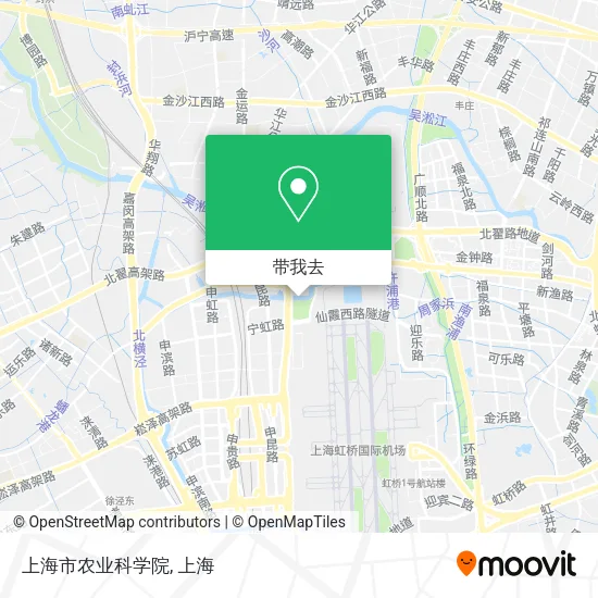 上海市农业科学院地图