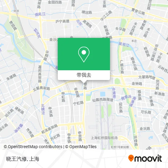 晓王汽修地图