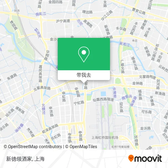 新德领酒家地图