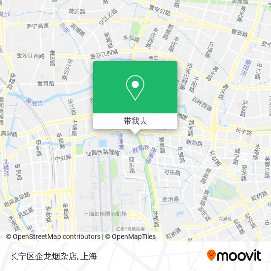 长宁区企龙烟杂店地图