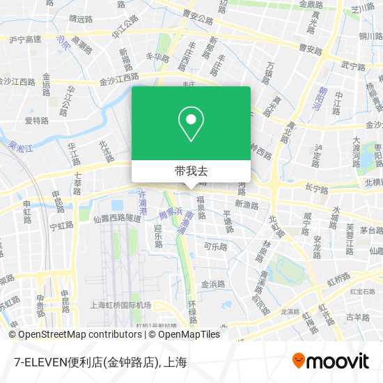 7-ELEVEN便利店(金钟路店)地图