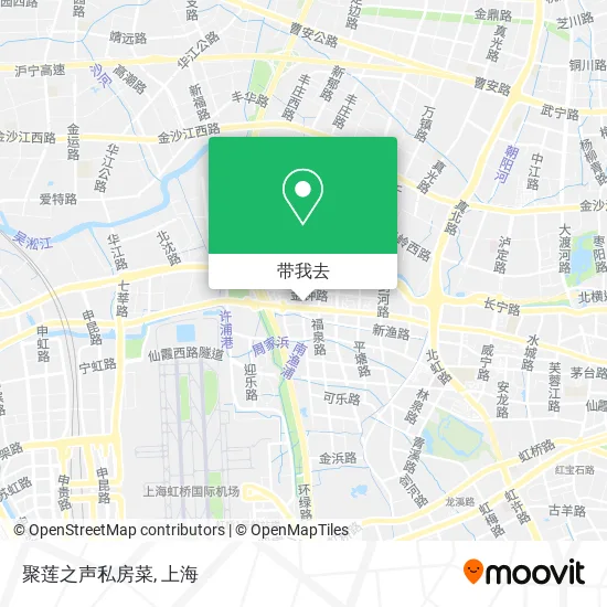 聚莲之声私房菜地图