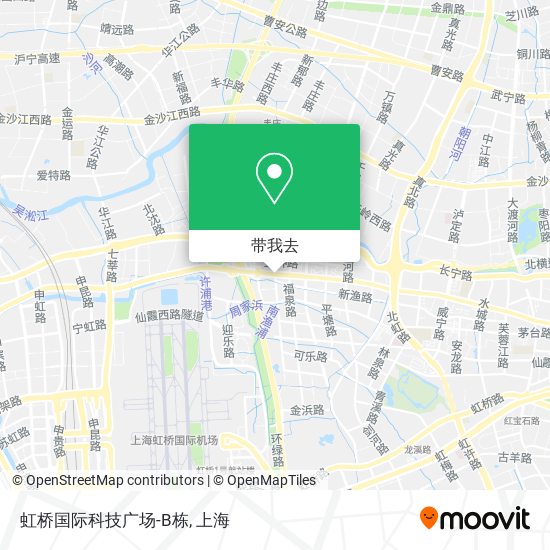虹桥国际科技广场-B栋地图