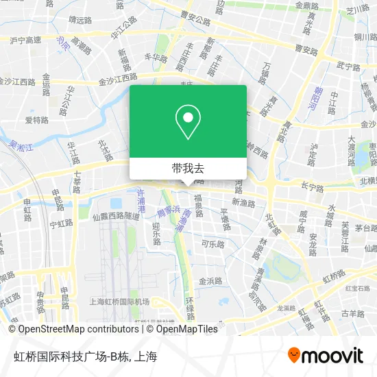虹桥国际科技广场-B栋地图