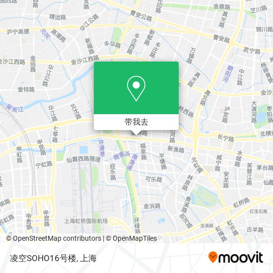 凌空SOHO16号楼地图