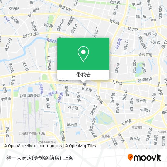 得一大药房(金钟路药房)地图