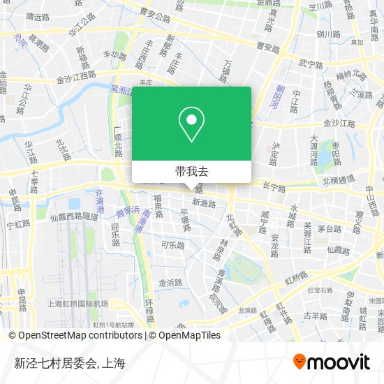 新泾七村居委会地图