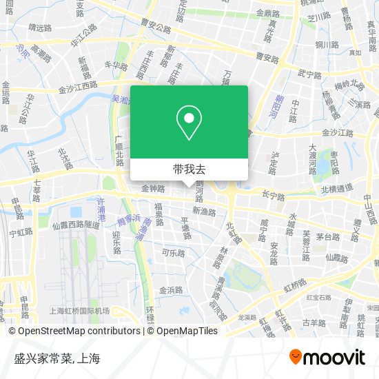 盛兴家常菜地图