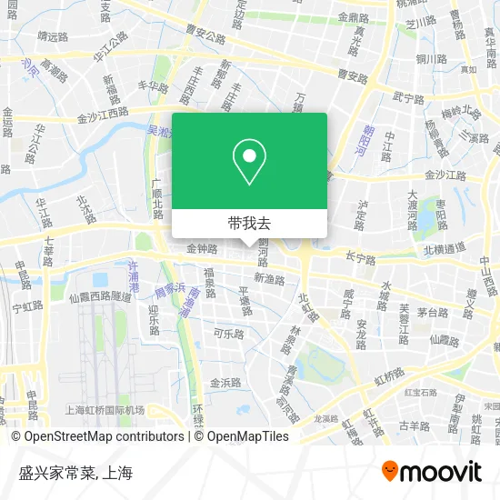 盛兴家常菜地图
