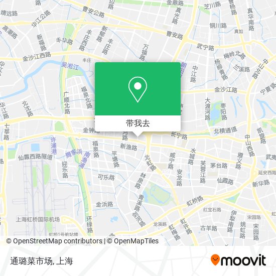 通璐菜市场地图