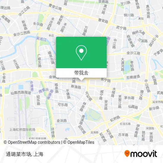 通璐菜市场地图