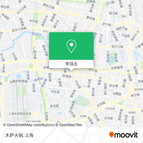 木萨火锅地图