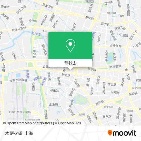 木萨火锅地图