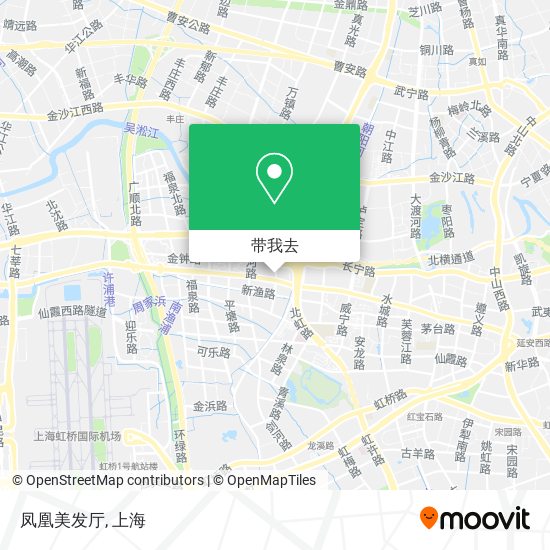 凤凰美发厅地图