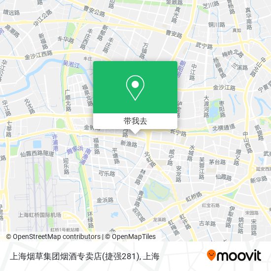 上海烟草集团烟酒专卖店(捷强281)地图