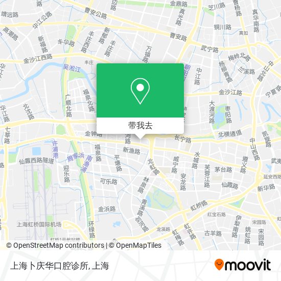 上海卜庆华口腔诊所地图