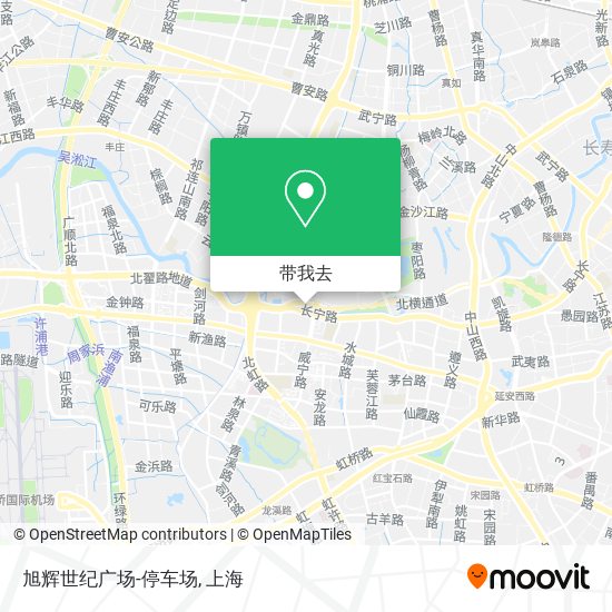 旭辉世纪广场-停车场地图