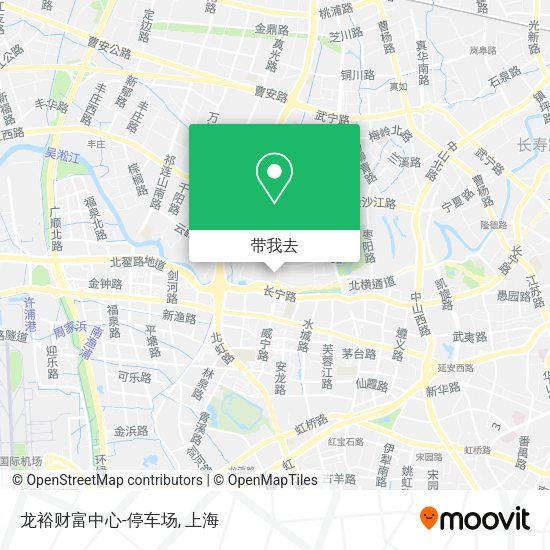 龙裕财富中心-停车场地图