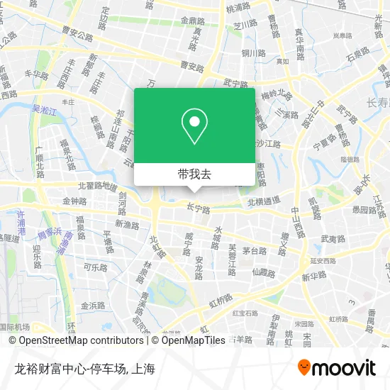 龙裕财富中心-停车场地图