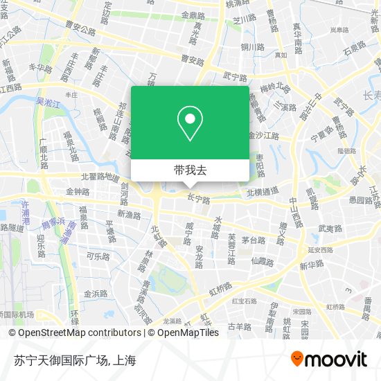 苏宁天御国际广场地图