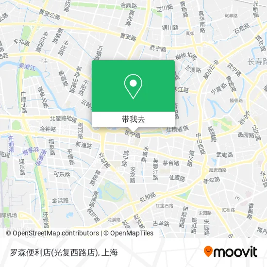 罗森便利店(光复西路店)地图