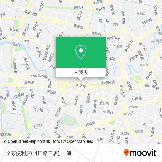 全家便利店(丹巴路二店)地图