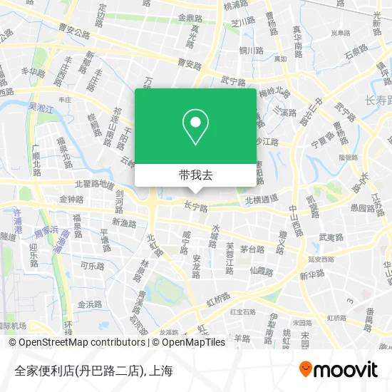 全家便利店(丹巴路二店)地图