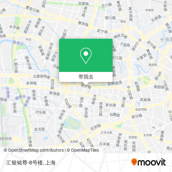 汇银铭尊-8号楼地图