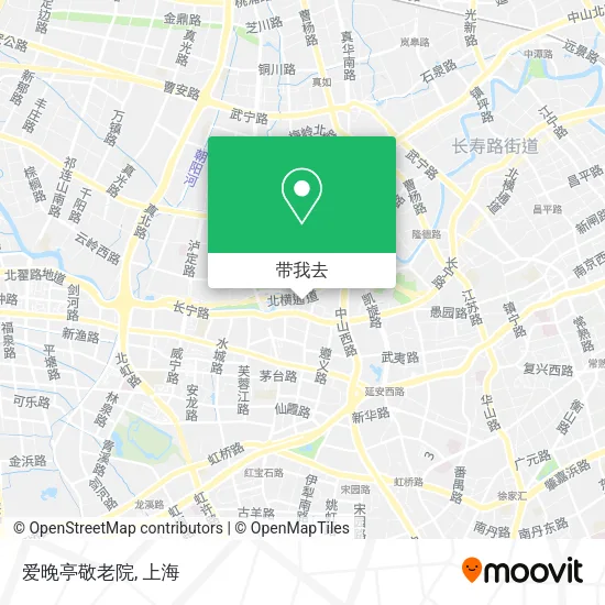 爱晚亭敬老院地图