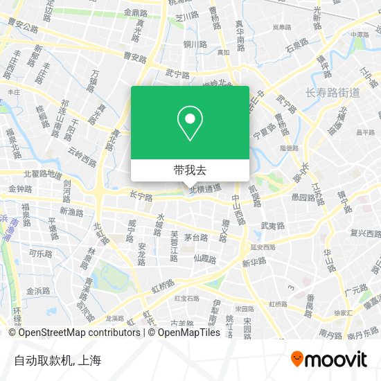 自动取款机地图