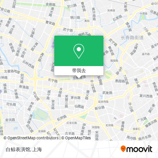 白鲸表演馆地图