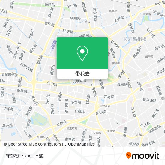 宋家滩小区地图