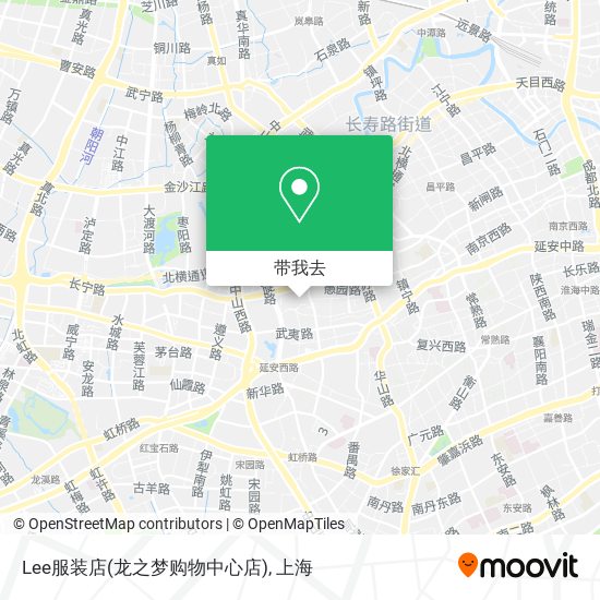 Lee服装店(龙之梦购物中心店)地图