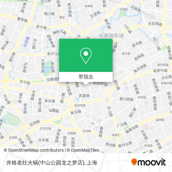 井格老灶火锅(中山公园龙之梦店)地图